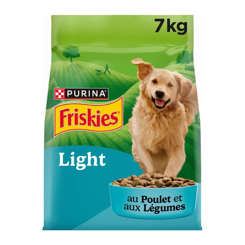 Friskies — Vitafit Light croquettes poulet et légumes pour chien - 7 kg